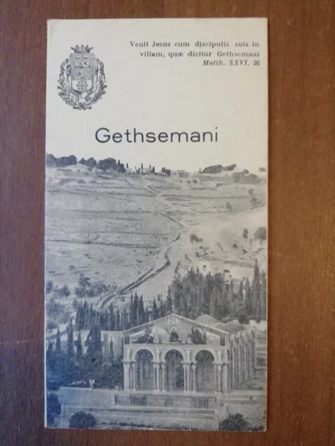 Opuscolo Gethsemani