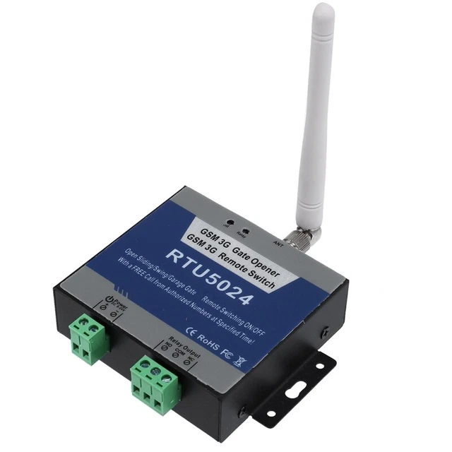 Interruptor de relé ToröFfner RTU5024 GSM mando a distancia inalámbrico acceso a puerta W9J6