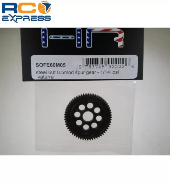 Hot Racing Losi Mini 8ight Buggy Truggy 60t Steel Spur Gear SOFE60M05 2