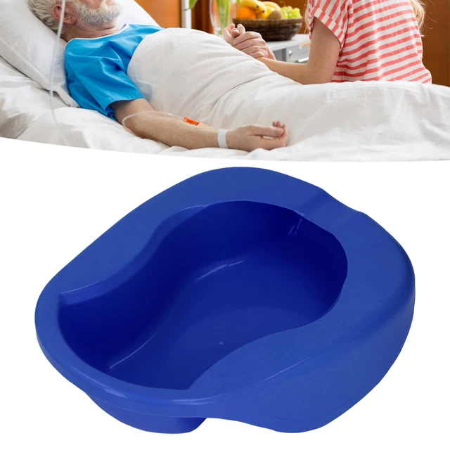 Padella letto rilegata padella per infermieristica capacità maggiore manico coperchio in plastica PP per Natale
