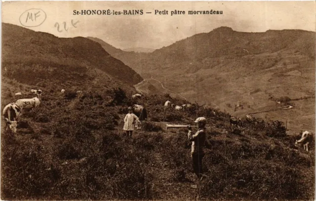 CPA St-HONORÉ-les-BAINS - Small Morvandeau Patre (489832)