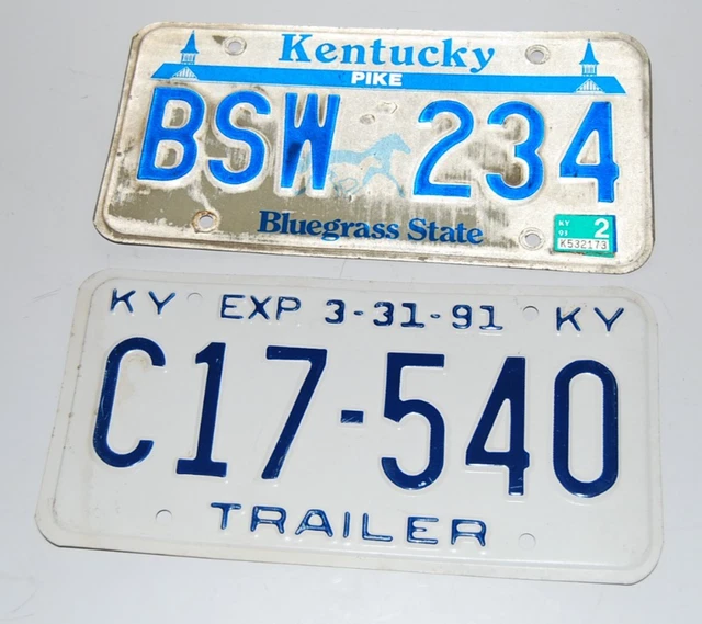 christi -Bさま専用ページ US Kentucky, License Plates, Automobilia, Transportation