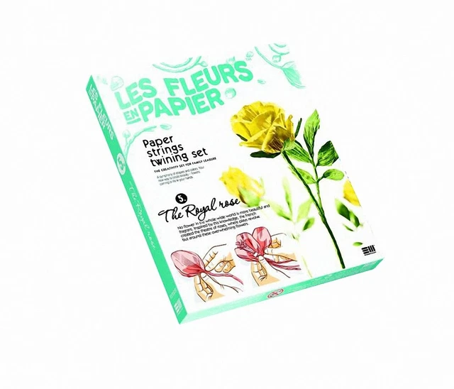(ELF957005) - *** Josephin - Les Fleurs en Pap ier - Royal Rose