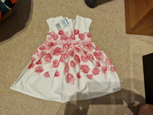 Jojo Maman Bebe Girls Dress 6-12 Months