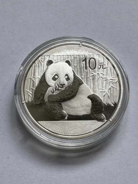 Goldies: * China Panda 10 Yuan 2015 Silber  1 Oz. 999 * Silver Coin Top