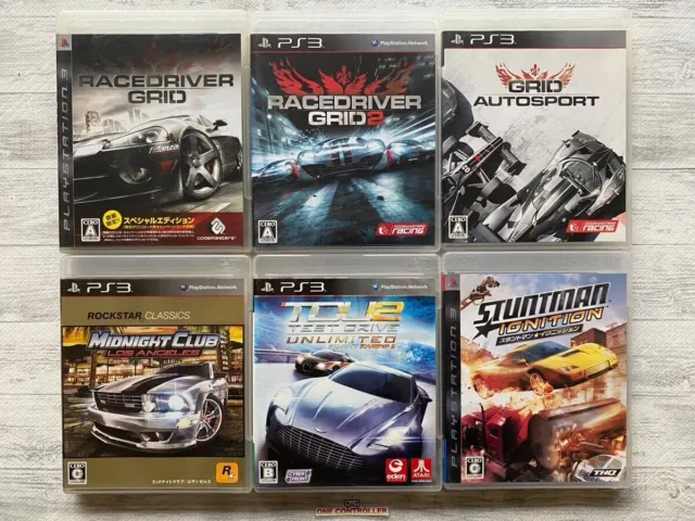 SONY PS3 Race Driver: Grid 1 & 2 & Autosport & Midnight Club & TDU2 & Stuntman