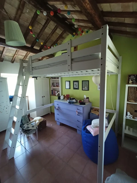 Struttura Letto Letto Soppalco Ikea Metallo LETTO A SOPPALCO Ikea