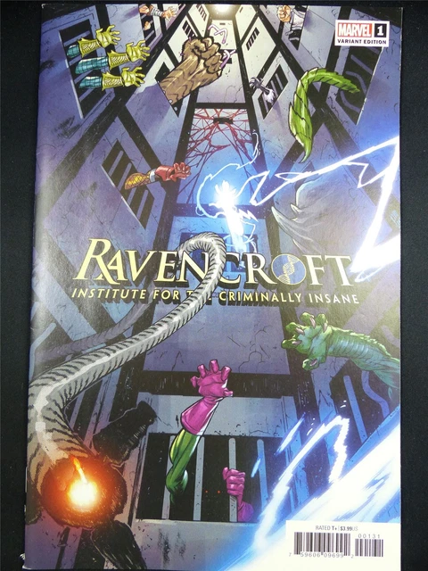 RAVENCROFT Instute Criminally Insane #1 Kim Jacinto Variant - Marvel Comic