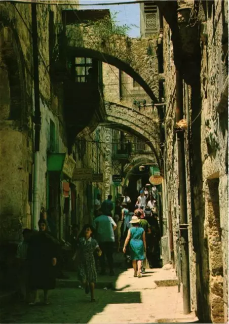 CPM AK JERUSALEM Via Dolorosa ISRAEL (781345)