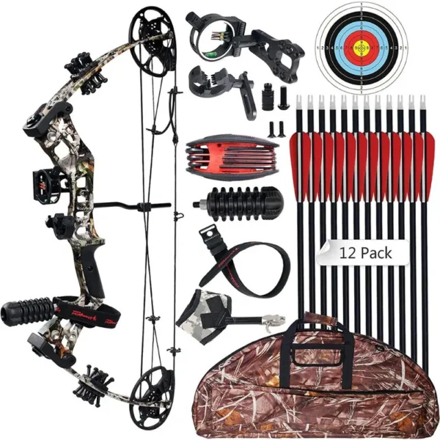 Compound Bow and Archery Sets - Right Hand Archery Compound Bows Adjustable