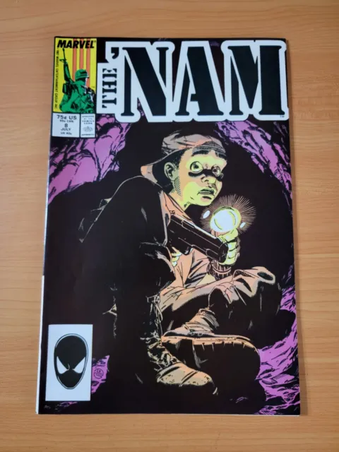 The 'Nam #8 Direct Market Edition ~ NEAR MINT NM ~ 1987 Marvel Comics