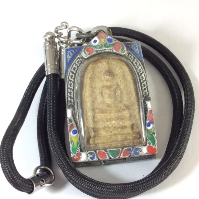 THAI AMULET PHRA SOMDEJ LP TOH WAT RAKANG Necklace Pendant Rare Holy Powerful E6