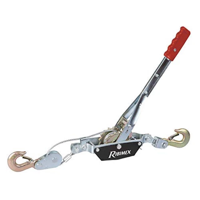 (TG. 2 ton) Ribimex PRTIRF2T Argano Manuale a Fune, 2 Tonnellate - NUOVO