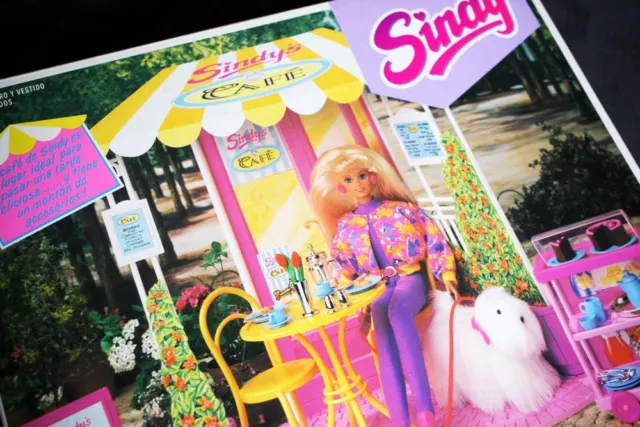 Sindy Cafe (Hasbro, 1992). (Coffee, No Doll Muñeca). Near Mint! Brand New Os!