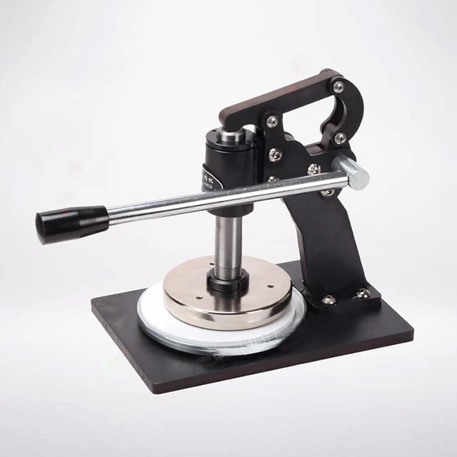 Manual Press Sampling Knife Textile Weight Meter 100CM2 Round Sample Cutter