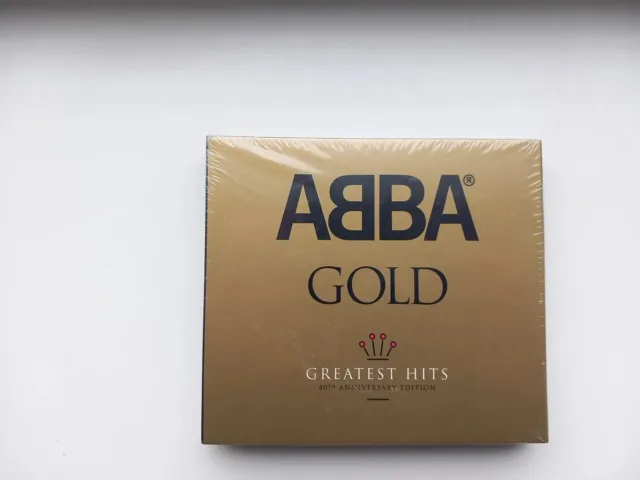 ABBA Gold Greatest Hits 40th Anniversary 3cd Polar EU Pressing Brand New