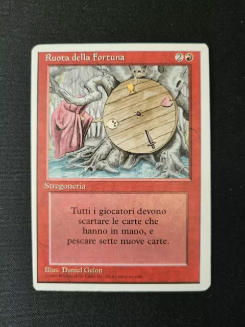 Ruota della Fortuna ITA Foreign White Border Magic FWB MTG