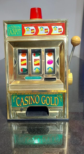 Machine à Sous WACO Vintage – Réplique Mécanique Des Années 80 (modèle De Table, Fonctionne)
