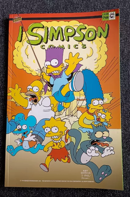 I SIMPSON COMICS - Bongo Comics Group - Edizione italiana Macchia Nera