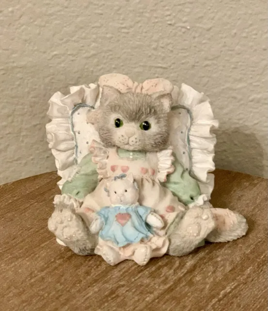 Calico Kittens Enesco Friends Are Cuddles Of Love 1992 627976 Kitty Cat Figurine