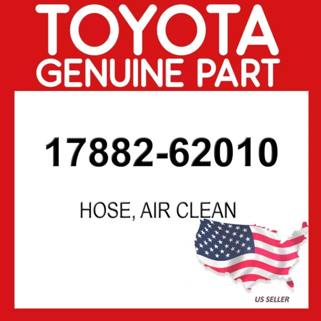Toyota Genuine 17882-62010 Hose, Air Clean Oem