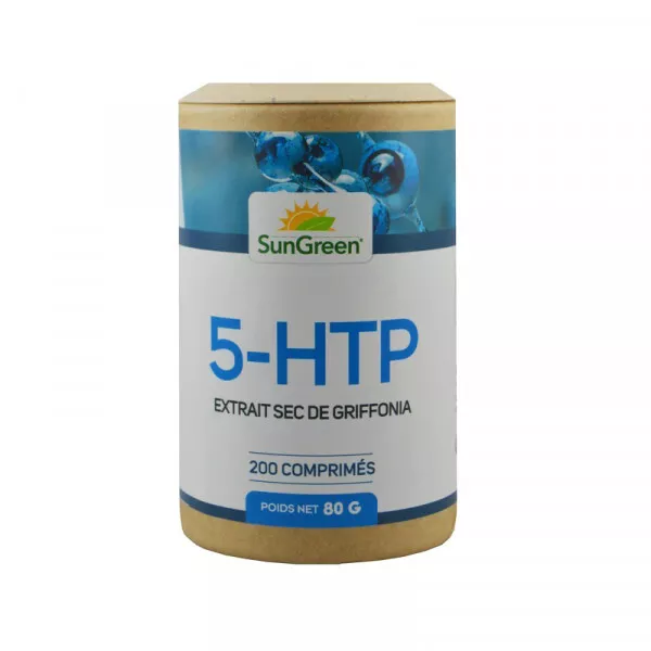 5-HTP (extrait sec de griffonia) - 200 comprimés 2