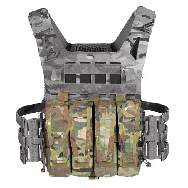 PEW Tactical Flap Mag Pouch Mag Carrier Clip 9MM .45 Panneau avant AVS JPC2.0