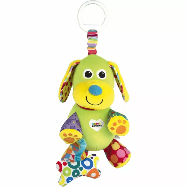 Lamaze Baby Spielzeug Hund Clip & Go Motorik Rassel Greiflinge Tomy Kleinkind