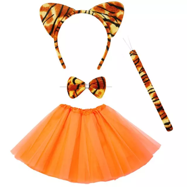 Tiger Costume Kids Animal Costume Tiger Ears Headband World Book Day Fancy Dress