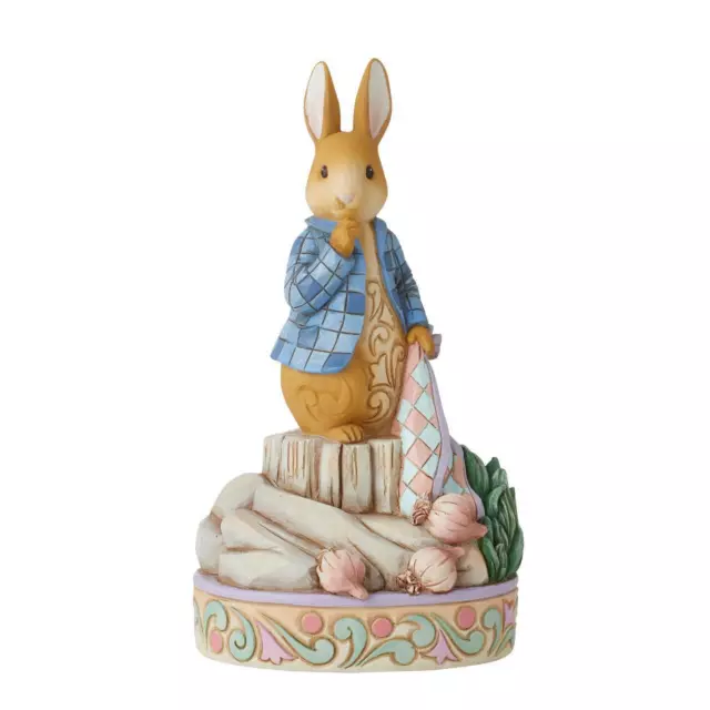 Beatrix Potter von Jim Shore Peter Kaninchen mit Zwiebeln Figur 6010687