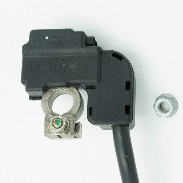 BMW 5 SERIES OEM Negative Battery Cable Intelligent Battery Sensor IBS