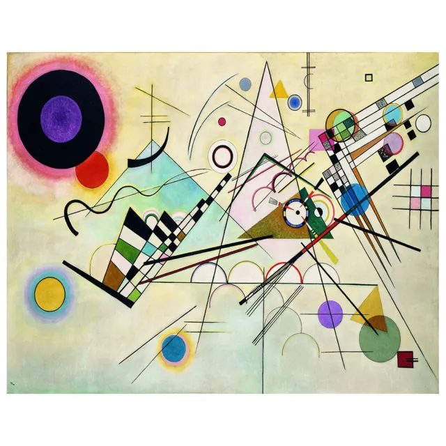 Stampa su tela - Composizione VIII - Wassily Kandinsky - Quadro su Tela, Decoraz
