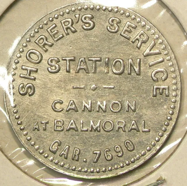 Canada Hamilton Cannon Balmoral  Oil & Lubrification Token 21 Cents #9363