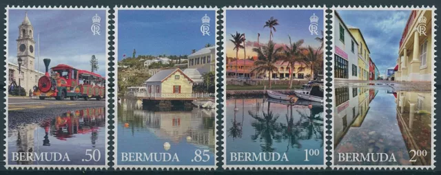 Bermuda Stamps 2023 MNH Reflections Architecture Buildings Tourism 4v Set