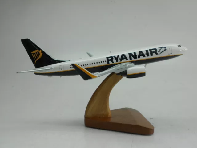 B-737 Ryanair Boeing B737 Airplane Desktop Wood Model Free Shipping Regular