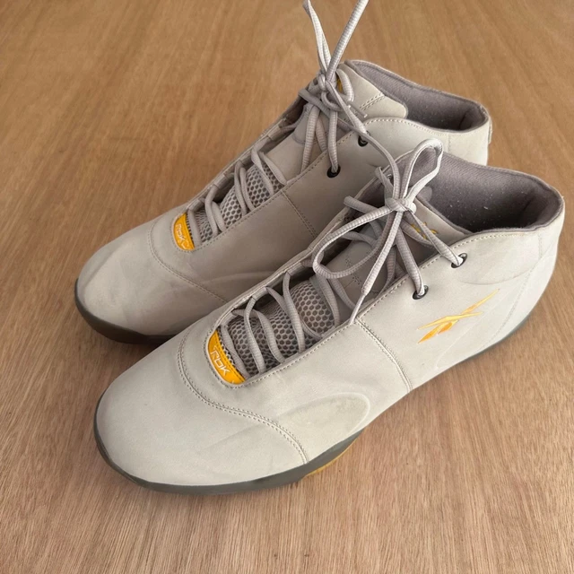 Reebok RB 811 FLU Men’s Size 15 Grey & Yellow Sneakers — Rare Vintage RBK Reebok Men main image 4
