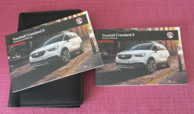 (2017 Print) Vauxhall Crossland X (2017 - 2021) Owners Manual - Handbook