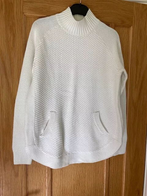 Ladies Joules Jumper Cream size 10