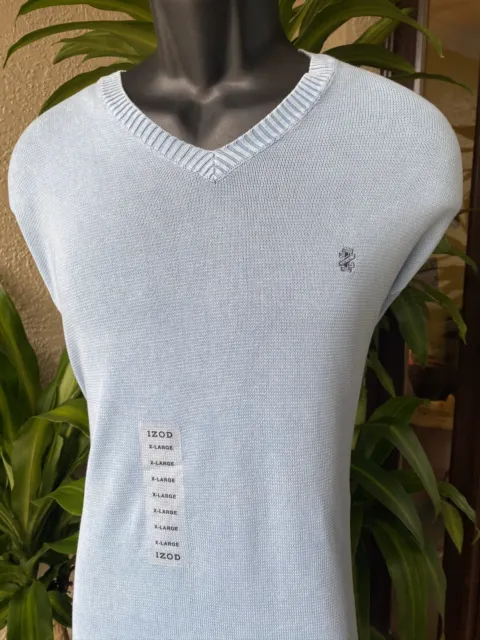 IZOD MEN'S LUXURY Spirt Vintage Wash V Neck Sweater $17.59 - PicClick