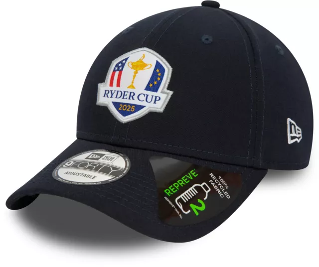 Ryder Cup 2025 New Era 9Forty Repreve Navy Cap