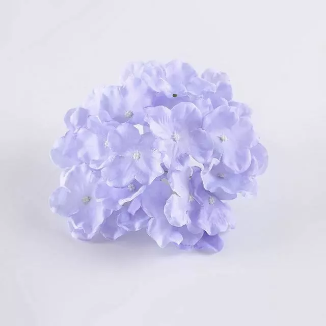 10pcs / Lote Colorido Decorativo Flor Cabeza Seda Artificial Hortensia Hogar De 2