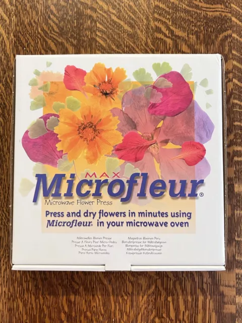 Microfleur Max Microwave Flower Press
