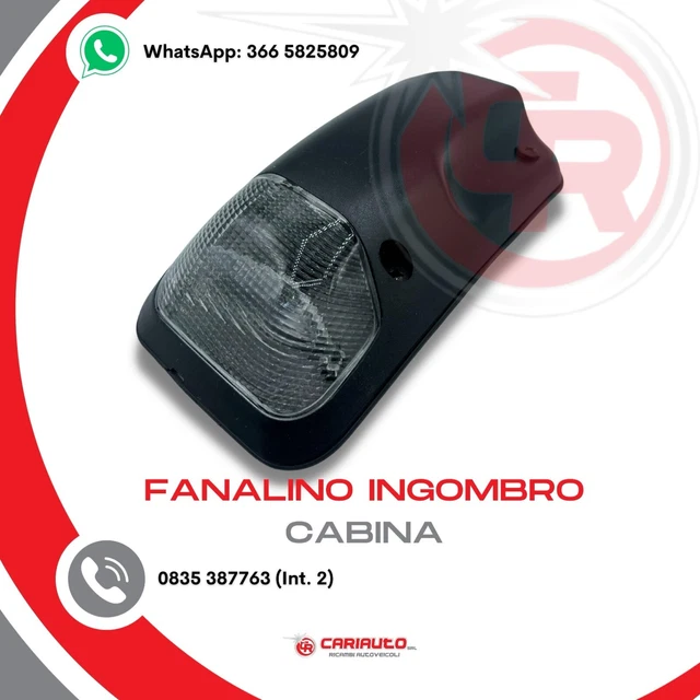 Luce Di Ingombro Destro Per Iveco Eurocargo, Eurotech, Stralis - Compatibile Con 98443250 E 98461649 - Foto 10