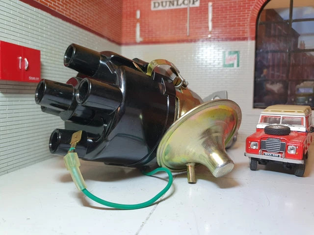 45D Points Distributor, 45D4 Points Distributor With Cap And Red Rotor Arm Ignition Distributor For A Series Engines From 1969 To 1981