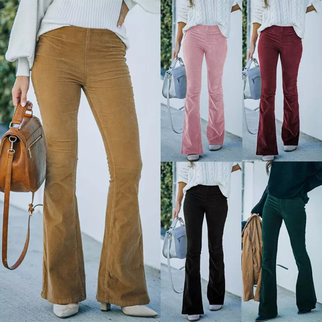 Pantalones Pitillo Para Mujer Pantalones Acampanados Pantalones Acampanados <