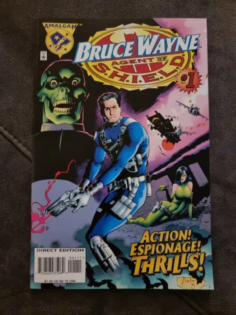 Bruce Wayne: Agent Of S.H.I.E.L.D. #1 (04/1996) - DC & Marvel F+