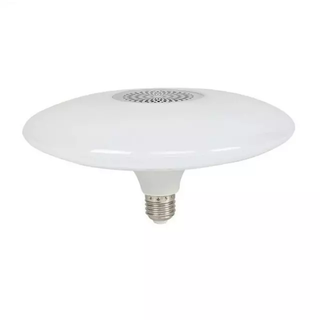 E27 Lamp Smart LED Light Bulb Bluetooth RGB Colour Changing Music Speaker Remote 3