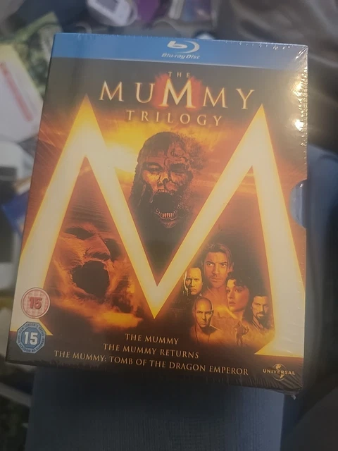 THE MUMMY TRILOGY Blu-ray Set Starring Brendan Fraser, Erick Avari ...