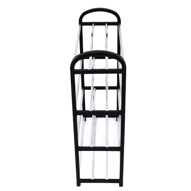 (Four Floors Medium)Shoes Storage Shelf Easy To Assemble 4 Tier Shoe Rack