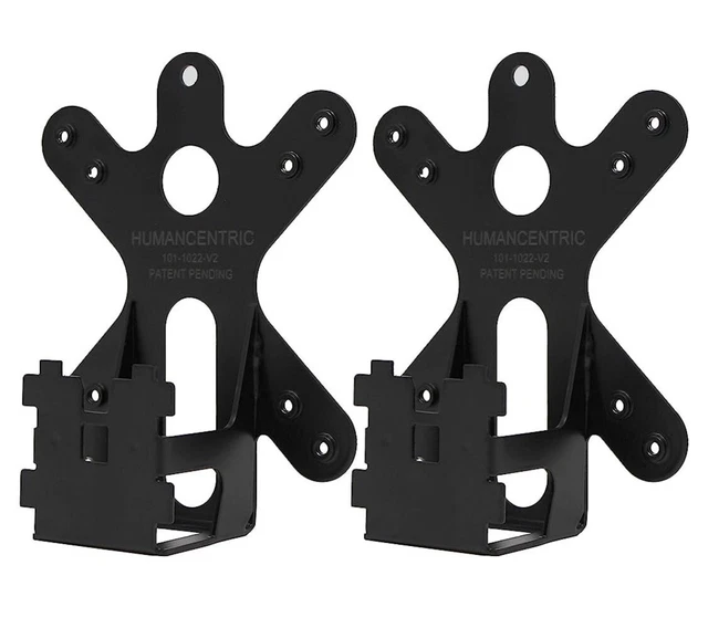 HUMANCENTRIC VESA MOUNT Adapter Compatible with Dell Monitors. 2 Pack